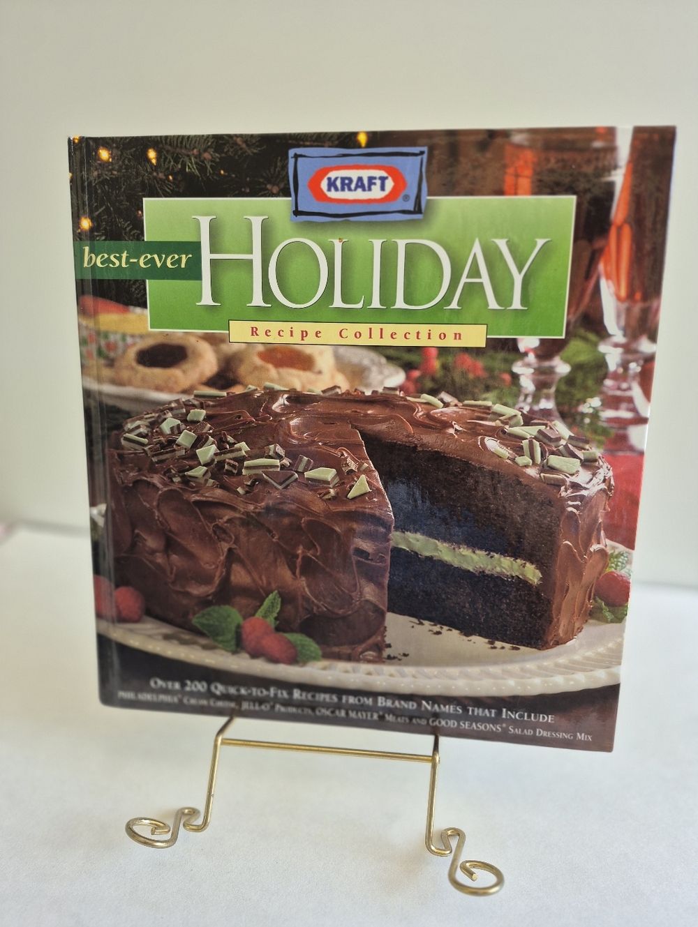 Vintage Cook book. 240 pages holiday cookbook Kraft foods 1999. - Picture 2 of 7